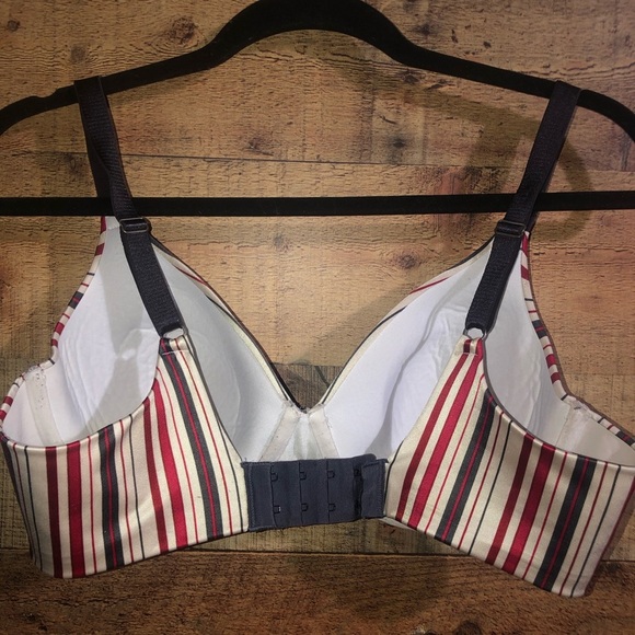 Lilyette satin striped vintage bra - Picture 2 of 3